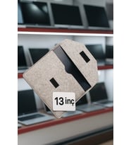 NEWFULL DOLY CASE 13 Inç LAPTOP / NOTEBOOK KILIF ÇANTASI (Gri)