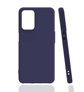 Oppo A54 4G Kılıf Zore Biye Silikon Kılıf (Lacivert)