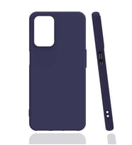 Oppo A54 4G Kılıf Zore Biye Silikon Kılıf (Lacivert)
