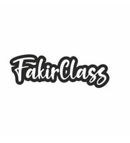 Fakir Class Araba Sticker siyah 18x6 CM (Siyah-Siyah)