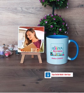 Kimya Öğretmeni Fotoğraflı Dekoratif Taş, Kupa Bardak Beyaz Hediye Öğretmenler Günü Hediyesi (Model 4)