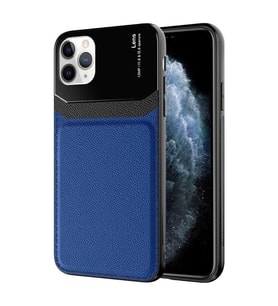 Uyumlu Model Apple iPhone 11 Pro Kılıf Parlak TPU Emiks Kapak (Lacivert)