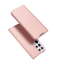 Dux Ducis SM Galaxy S21 Ultra Kılıf Flip Cover Kılıf SkinPro Series (Rose)