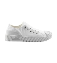 Gamelu Vıgor Çocuk Lastikli Memory Foam Keten Sneaker Ayakkabı (Beyaz)