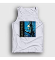 Presmono Unisex Sarı Fear Of The Dark Iron Maiden Atlet 85820tt (Beyaz)