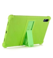 ALLY Lenovo Tab P11 Pro TB-J706 Standlı Silikon Kılıf Tablet Kılıfı (Yeşil)