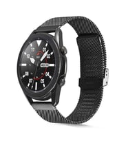 Amazfit Pace 1 / 2 Kordon 22mm Metal Kordon 45 (Siyah)
