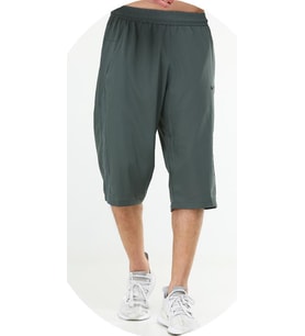 Nike EE-1204 Erkek B.Stretch İnce Kumaş Kapri-Şort (Su Yeşili)