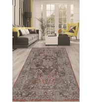Dijital Kaymaz Taban Yıkanabilir Modern Renkli Salon Halısı Mutfak Halısı Yolluk ND-HT-153 (Vizon)