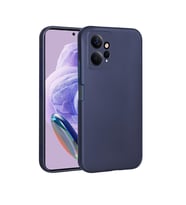 Xiaomi Redmi Note 12 4G Kılıf Zore Premier Silikon Kılıf (Lacivert)