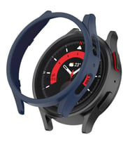 Sneezy Samsung Galaxy Watch 5 Pro PC Sert Dış Kasa Koruyucu (Lacivert)