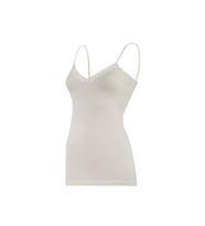 Yıldız Kadın Modal V-yaka Dantelli Atlet 3'Lü Paket - 2225-2226-2227 (Ekru)