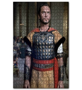 Cakapuzzle Yul Brynner Süleyman ve Saba Melikesi Puzzle Yapboz MDF (Ahşap) (255 Parça)