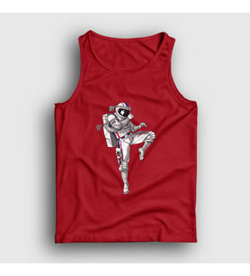Presmono Unisex Sarı Muay Thai Astronaut Uzay Atlet 352780tt (Kırmızı)