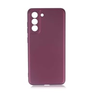 Samsung Galaxy S21 FE Kılıf Soft Mat Premier Case (Mürdüm)