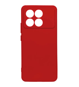 Kvy Xiaomi Redmi Note 13 5G Biye Silikon Kılıf (Kırmızı)