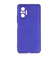 Xiaomi Redmi Note 10 Pro Kılıf Kamera Çıkıntılı Soft Silikon (Saks)