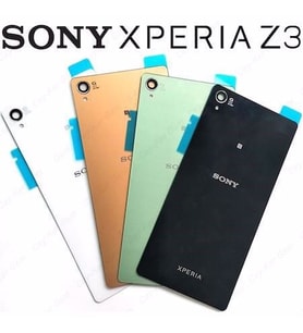 Sony Xperia Z3 Arka Kapak Batarya Pil Kapağı ORJİNAL (Yeşil)