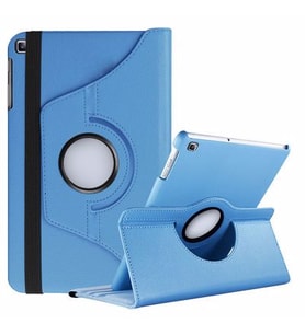 Samsung Galaxy Tab A 8.0 T290 T295 T297 Kılıf 360 Dönebilen Standlı Case (Mavi)