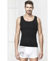 Antibakteriyel Erkek 3'lü Boxer (Beyaz)