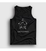 Presmono Unisex Beyaz Universe K-Pop Pentagon Atlet 414478tt (Siyah)