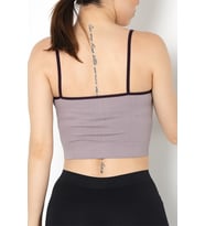 Miorre Seamless Dikişsiz Crop Tişört-111 (Lila)