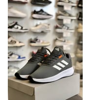 Hafif Günlük Koşu Ayakkabısı Kadın/Erkek Unisex Siyah Spor Sneaker (Füme)