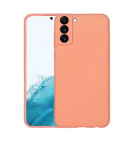 Galaxy S22 Plus Kılıf Zore Mara Lansman İç Yüzeyi Kadife Kılıf (Turuncu)