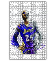 Cakapuzzle Kobe Bryant Puzzle Yapboz MDF (Ahşap) (1000 Parça)