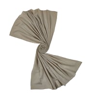 Mim Eşarp - Akmoda Bambu Kraş Kadın Şal 80x190 cm (Taş)