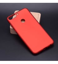 Huawei Y7 2018 Kılıf Soft Mat Premier Case (Kırmızı)