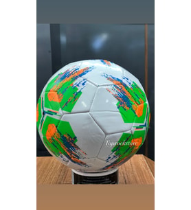 Dikişli Futbol Topu A Kalite 5 Numara (Yeşil)