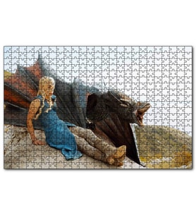 Cakapuzzle Game of Thrones Daenerys Targaryen  Puzzle Yapboz MDF (Ahşap) (500 Parça)