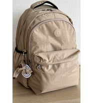 NEMO BAGS Okul Çantası Siyah Büyük Boy Unisex Su Geçirmez Kumaş Laptop Bölmeli Seyahat Çantası (Gold)