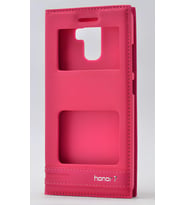 Huawei Honor 7 Kılıf Elite Kapaklı Kılıf (Pembe)
