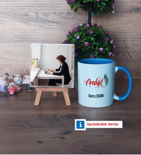 Avukat Fotoğraflı Dekoratif Taş, Kupa Bardak Beyaz Hediye (Model 4)