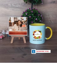 Diyetisyen Fotoğraflı Dekoratif Taş, Kupa Bardak Beyaz Hediye (Model 7)