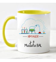 Kimyager Kupa Bardağı (Sarı)