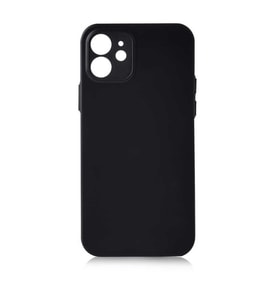 iPhone 12 Kılıf ????Slims Mat ve Ultra İnce Kılıf (Siyah)