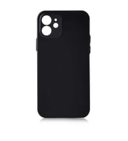 iPhone 12 Kılıf ????Slims Mat ve Ultra İnce Kılıf (Siyah)
