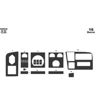 Meriç® Iveco M29 120 Turbo Ön Torpido Kaplama Maun 16 Parça 1999-2002 (Karbon)