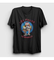 Presmono Unisex Sarı Los Pollos Hermanos Breaking Bad T-Shirt 406681tt (Siyah)