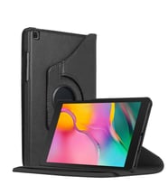 Microsonic Samsung Galaxy Tab A 8" 2019 T290 Kılıf 360 Rotating Stand Deri (Siyah)