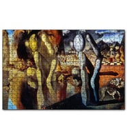 Cakapuzzle Narcissus Metamorfozu Salvador Dali Resmi  Puzzle Yapboz MDF (Ahşap) (500 Parça)