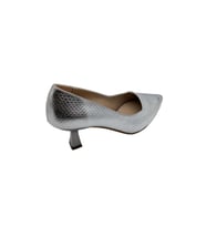 Çiğdem Kundura Velora Kadın Stiletto - Velora - SİYAH - 39 (Gümüş)