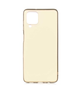 Galaxy M12 Kılıf Zore Premier Silikon Kılıf (Gold)