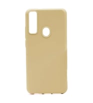 General Mobile GM 20 Pro Lüx Kamera Koruma Çıkıntılı Soft Silikon (Gold)