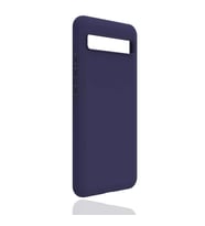 TCL 10 Plus Kılıf Lüx Kamera Koruma Çıkıntılı Soft Silikon (Lacivert)