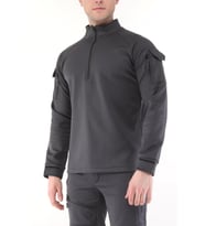 Ghassy Co. Erkek Su ve Rüzgar Geçirmez Ripstop Military Tactical Army Combat Yarım Fermuarlı  Mont  (Füme)