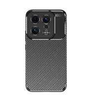 Xiaomi Mi 13 Kılıf Zore Negro Karbon Tasarım Silikon Kılıf (Siyah)